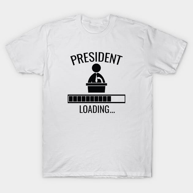 President Loading T-Shirt by AmazingVision